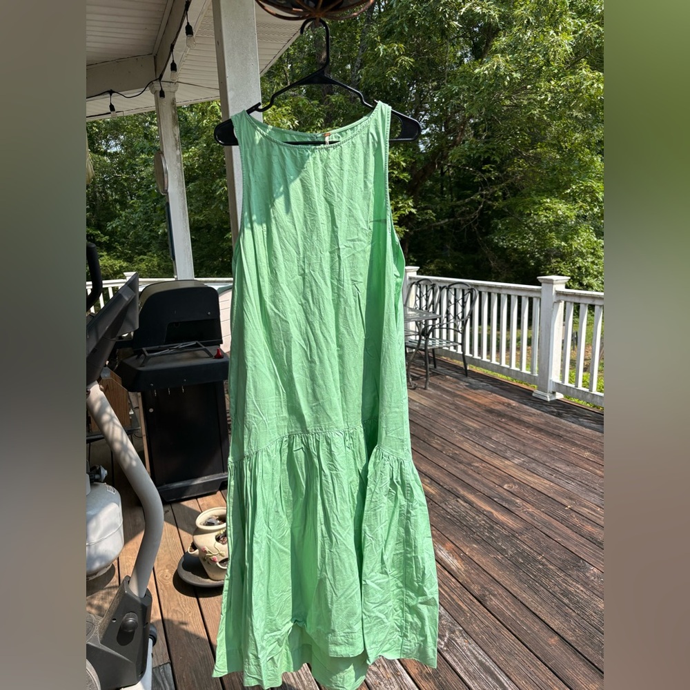 Free People green dress